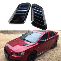 สากลคาร์บอนไฟเบอร์รถตกแต่งเซลล์ Air F LOW บริโภคฮู้ดตัก Bonnet Vent ปกสติ๊กเกอร์ตกแต่งจัดแต่งทรงผม