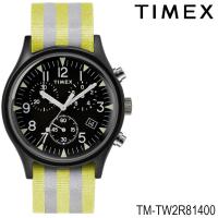 Timex TW2R81400 นาฬิกาข้อมือผู้ชาย สายไนล่อน สีเหลือง