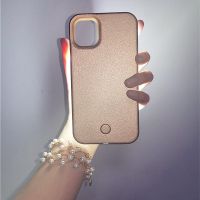 LED Selfie Phone Cases For iPhone 11 12 13 Pro Max Selfie Light Flash case For iPhone 7 8 For iPhone 12Pro Max Phone Case Phone Camera Flash Lights