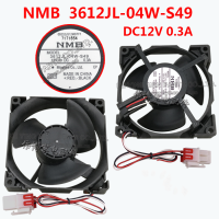 ใหม่สำหรับตู้เย็นพัดลมระบายความร้อน3612JL-04W-S49 DC12V ตู้เย็น DC มอเตอร์ระบายความร้อน