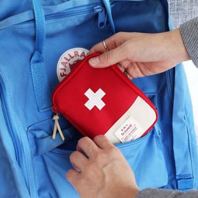 FORBETTER Hot Sale Emergency Bag Useful Pak First Aid Kit Small Portable Kit 1 Pcs Travel Bag High Quality Practical Outdoor Camping Survival Medicine BagMulticolor