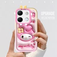 เคสโทรศัพท์มือถือสำหรับ Infinix Smart 7 Tecno Spark Go 2023 Tecno Pop 7 Pro CutePurin เคสลายมอนสเตอร์เคสเลนส์โทรศัพท์นิ่มฝาครอบป้องกันกันกระแทกเคสโทรศัพท์มือถือ