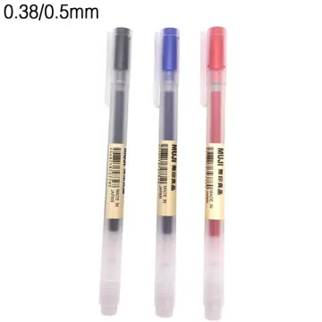 MUJI Stationery 0.7mm GEL Ink Ball Point Pen Black 10 Pens Set Made in  Japan for sale online