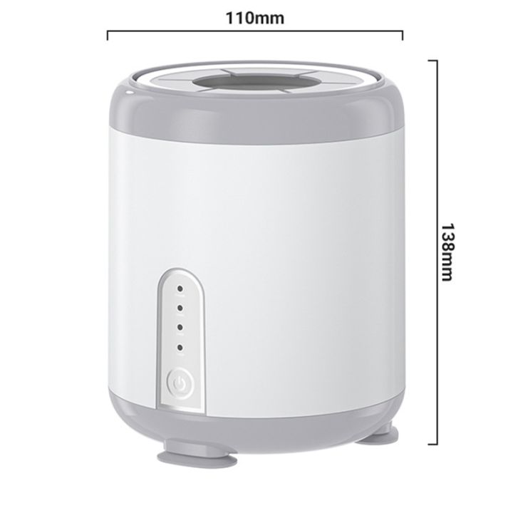 1-set-53-75mm-electric-baby-milk-shaker-milk-bottle-milk-mixer-1200mah-three-gear-adjustable-rechargeable-green