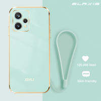 ELAXIS เคสโทรศัพท์มือถือ Realme 9 Pro,เคสนิ่มซิลิโคน TPU ชุบโลหะด้วยไฟฟ้าเครื่องกลั่นรวมทุกอย่างกันตกเคสฝาหลังโทรศัพท์มือถือแบบตรงด้านข้าง