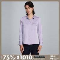 G2000 เสื้อเบลาส์สำหรับผู้หญิง Regular Fit รุ่น 3624101181 PURPLE