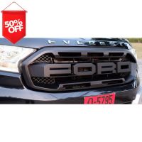 กระจังหน้า Ford Everest 2015 2016 2017 ลาย Raptor Logo สีดำ #กันสาดรถยนต์  #คิ้วรถ  #กันสาด  #คิ้วรถยนต์  #คิ้วกันสาด