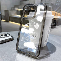 【Space Case】เคสไอโฟน iPhone 14 Pro Max 14 Plus 13 12 11 Pro Max 7 8 Plus SE 2020 SE 2022 X XS Max iPhone XR Case เคส iPhone ทาสีโปร่งใส Black Space ระดับพรีเมียม