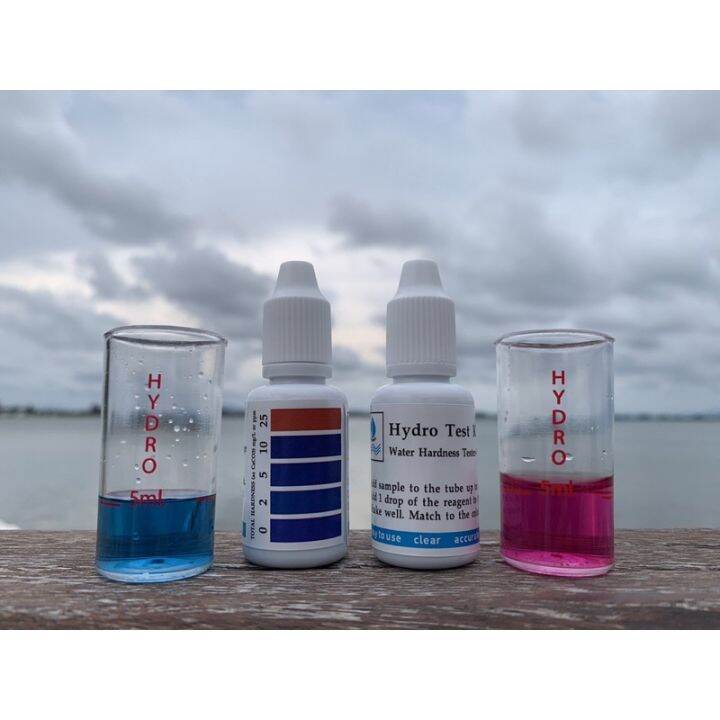 ♞ชุดน้ำยาวัดค่าหินปูน Water Hardness Test Kit แพคคู่ (2ชุด) Lazada.co.th