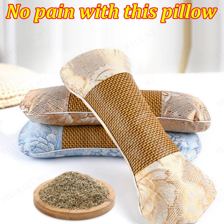 vivimall Herbal Neck Pillow for Cervical Health Soothing and Cooling