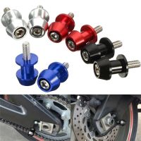 4Pcs M6 X1.5 Motorcycle Cnc Swing Arm Sliders Spools Stand Screw For Yamaha Fz01 Fz03 Fz09 Fz10 Yzf R1 R3 R6 R25