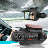 Dual Lens Car DVR Dash Cam Video Recorder G-Sensor 1080P Front and Inside Camera DVRDash Camera Car Electronics