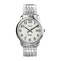 Timex TW2V05400 Easy Reader Perfect Fit นาฬิกาข้อมือผู้ชาย สายสแตนเลส