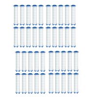 40Pcs Replacement Shower Filter for Hard Water - High Output Shower Water Filter to Remove Chlorine and Fluoride