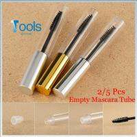 TOOLS 421STORE 2/5 Pcs ใหม่ ขนาดเดินทาง เครื่องมือแต่งหน้า แบบพกพา ขวดครีมขนตา คอนเทนเนอร์เปล่า หลอดมาสคาร่าพร้อมแปรง ขวดรีฟิล