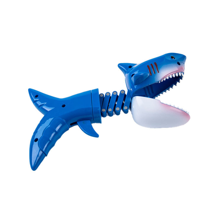 loreta-ตลกหลอกฉลาม-telescopic-spring-manipator-คลิปกัดมือไดโนเสาร์เล่นตลกไป
