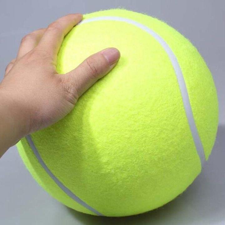 9-5-inches-dog-tennis-ball-giant-pet-toy-tennis-ball-dog-chew-toy-signature-mega-jumbo-kids-toy-ball-for-pet-supplies-toys