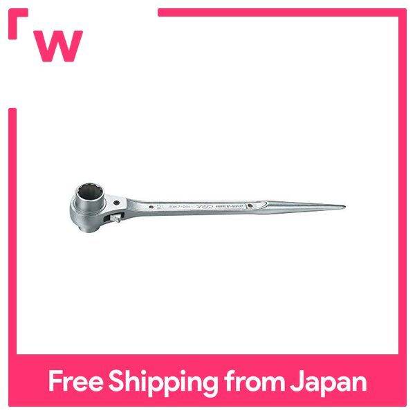 TOP Ratchet Wrench (Plated) 17x19mm Straight Type Scaffolding, Housing
