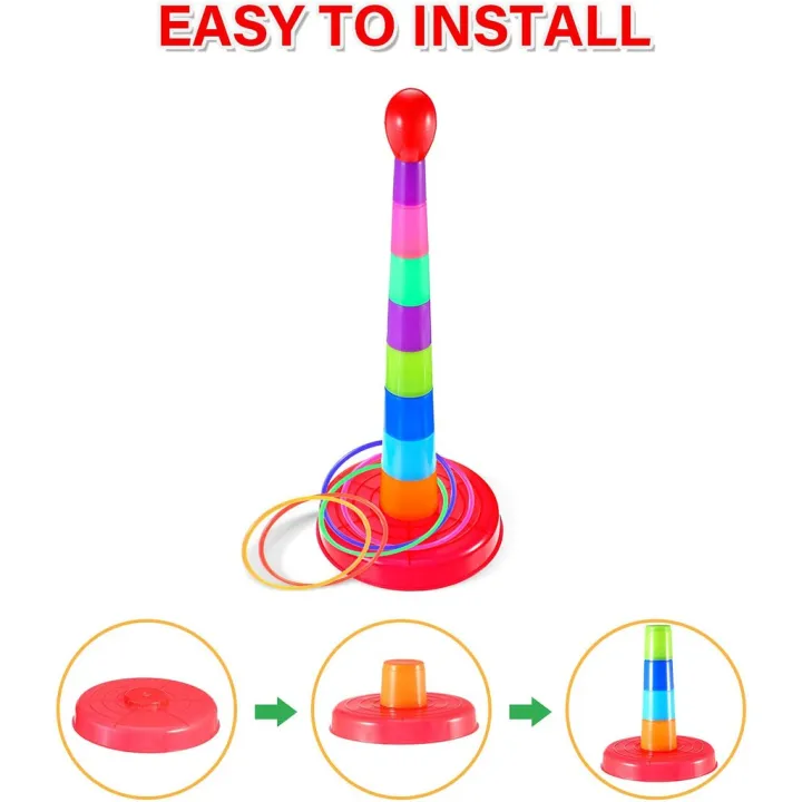 Throw Circle Toy Throwing Ring Game Children Creative Educational Toys