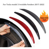 Car Invisible Mud Flasp for Tesla Model 3 Accessories Front Rear Wheels Mudguards Carbon Fiber ABS Model3 Splash Guards Fender