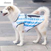 SHENY ผ้าโพลีเอสเตอร์เนื้อบางสำหรับเสื้อกล้ามกีฬาแมวและลูกสุนัขทำจากโพลีเอสเตอร์ระบายอากาศแห้งเร็วเสื้อผ้าสัตว์เลี้ยงเครื่องแต่งกายสุนัขเสื้อบาสเกตบอลสไตล์บางสำหรับฤดูร้อน