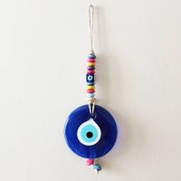 Evil Wall Hanging Glass Gifts Turkish Nazar Protection Macrame Rearview Mirror Pendant