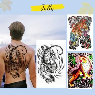 Hình xăm rồng và hổ full lưng. Xăm hình Bấm TRUY CẬP để liên hệ | Tattoos,  Polynesian tattoo, Tank man