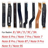 เมนบอร์ดทดแทนเดิม FPC Main Board Connector Flex Cable Part สําหรับ Xiaomi Redmi 8 8A 9 9A 9C Note 6 7 9 Pro 8T 9S