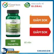 International Product SWANSON SAW PALMETTO, 60 tablets, Prostate health