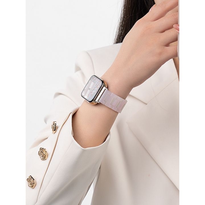 สายเรซิ่นสำหรับ-redmi-watch-3-active-สายคล้องสายรัดข้อมือสำหรับ-xiaomi-redmi-watch-3-active-smart-watch-อุปกรณ์เสริมสร้อยข้อมือ