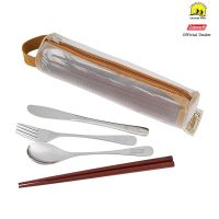 Coleman JP Stainless Cutlery Set Family (Model 2000038932) ชุดช้อน ส้อม ตะเกียบ มีดหั่นสำหรับครอบครัว