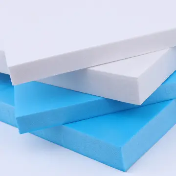 High Density White Foam Slab Model Material Diorama Building