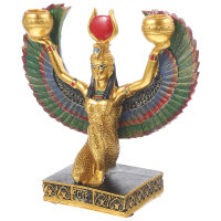 Egyptian Statue Isis Figurinesculpture Goddess Egypt Figurines Goddesses Khafredeity Justice God Female Year New Giftprop Resin ?พร้อมส่ง?อียิปต์รูปปั้นเทพธิดาอียิปต์รูปปั้นเทพธิดาความยุติธรรมพระเจ้าผู้หญิงปีใหม่เรซินใหม่