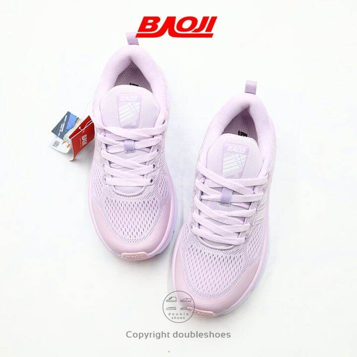 baoji-bjw750-รองเท้าผ้าใบผู้หญิง-รองเท้าวิ่ง-รองเท้าออกกำลังกาย-สีเทา-ขาว-ชมพู-ไซส์-37-41