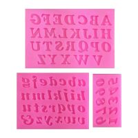 Letter Number Silicone Mold Cupcake Jelly Candy Fondant Cake Decoration Baking Tool Chocolate Figure Moulds