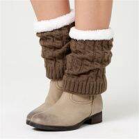 【CW】 Fleece Boot Cuffs Toppers Socks