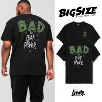 Just Say Bad ® เสื้อไซส์ใหญ่ 3XL 4XL รุ่น Guncha 420 สีดำ (ลิขสิทธิ์แท้) เสื้อยืดคนอ้วน เสื้อคนอ้วน BS