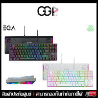 ?คีย์บอร์ดเกมมิ่ง?EGA TYPE K7 TKL คีย์บอร์ดเกมมิ่ง Mechanical ตกแต่งด้วยไฟ RGB มีให้เลือก 2 สี White/Black ของแท้ประกัน 2 ปี