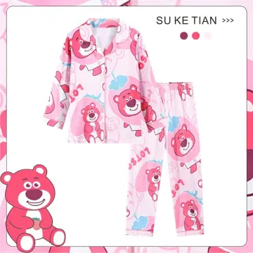 2023 Autumn Kids Sleepwear Cartoon Pajama Set For Girls Boys Spring Winter  Kids Pajamas Korea Style