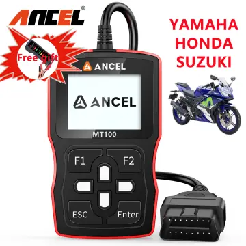 ANCEL MT500 Motorcycle Diagnostic Tool Full System Motorcycle Code Reader  OBD2 Scanner with ABS Bleeding 30+ Reset Fits for INDIAN YAMAHA HONDA  POLARIS BRP HARLEY VICTORY SUZUKI KAWASAKI 