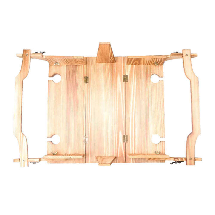 Folding Picnic Basket Table, 2in1 Picnic Table Convertible Storage