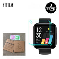 3Pcs 4H Anti-Scratch Guard ฟิล์มสำหรับ Realme Watch SmartWatch 1.4 "ป้องกันหน้าจอ HD Clear Soft TPU Hydrogel ฟิล์มไม่ใช่แก้ว