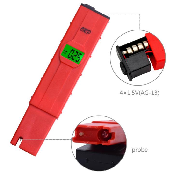 rcyago-lcd-ดิจิตอลประเภทดินสอสีแดง-ph-tester-จำนวนเครื่องทดสอบสระว่ายน้ำ-orp-2069-มิเตอร์-orp