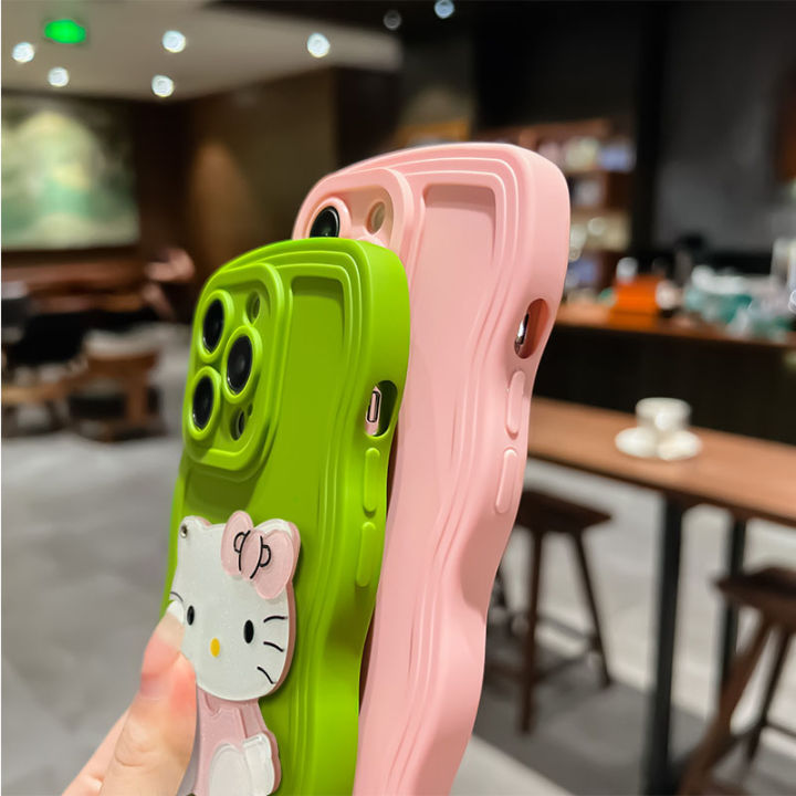 jiefie-เคสมือถือลาย-hello-kitty-เคสโทรศัพท์-huawei-p20-p20-pro-p30-p30-pro-p40-p40โปร-p50-p50โปร-y9-2019-y9-2019การ์ตูนที่ซ่อนอยู่เคสกระจกเงาโต๊ะเครื่องแป้ง-tpu-แบบนิ่มขอบคลื่นฝาครอบโทรศัพท์กันกระแทก