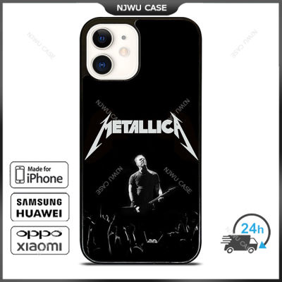 Metalica In Concert Phone Case for iPhone 14 Pro Max / iPhone 13 Pro Max / iPhone 12 Pro Max / XS Max / Samsung Galaxy Note 10 Plus / S22 Ultra / S21 Plus Anti-fall Protective Case Cover