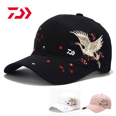 [hot]2023 DAIWA New Outdoor Sunshade Hat Design Embroidery Adjustable Hat Brand Mens and Womens Outdoor Sports Walking Fishing Hat