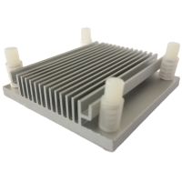 2 piece/lot 50x50x12mm IC Two-electrode Golden Chip CPU Computer North Bridge Cooling Heatsink Radiator Heatsinks