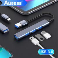 Aubess USB Hub 3.0 Multi USB Splitter 4 พอร์ต USB 3.0 2.0 พร้อม Micro Charge Power สำหรับ Lenovo Xiaomi MacBook PC Hub C USB 3 0-Gamekj