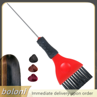 ? boloni ผมย้อมผมพลาสติกหวี Salon tinting แปรงตัดผมสีไฮไลท์แปรง