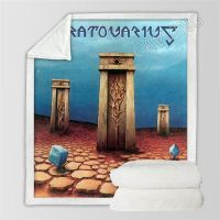 2023 Stratovarius Band  3D Printed Sherpa Blanket  Rectangle Blanket Home Textiles Fleece Wearable Blanket Throw Blankets Home Decor